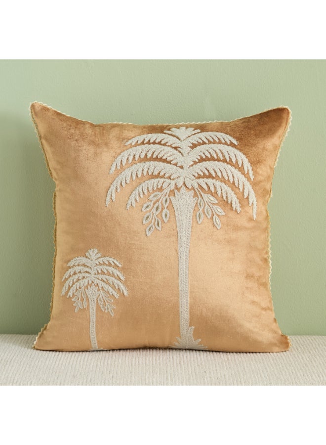 Home Box Sahara 2 Palms Filled Cushion - 50x50 cm - Image 1